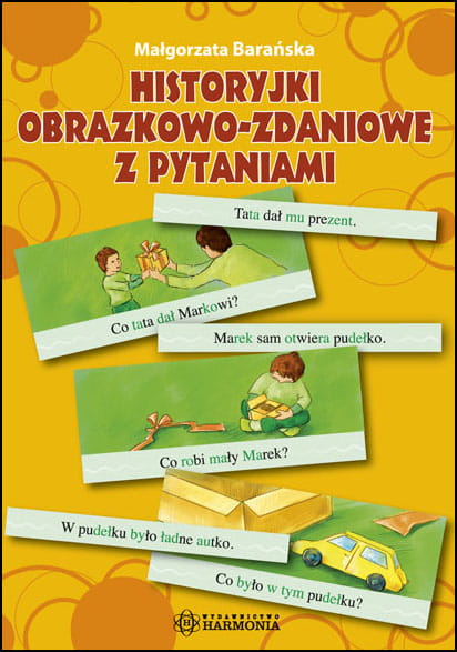 Image of Historyjki obrazkowo zdaniowe z pytaniami