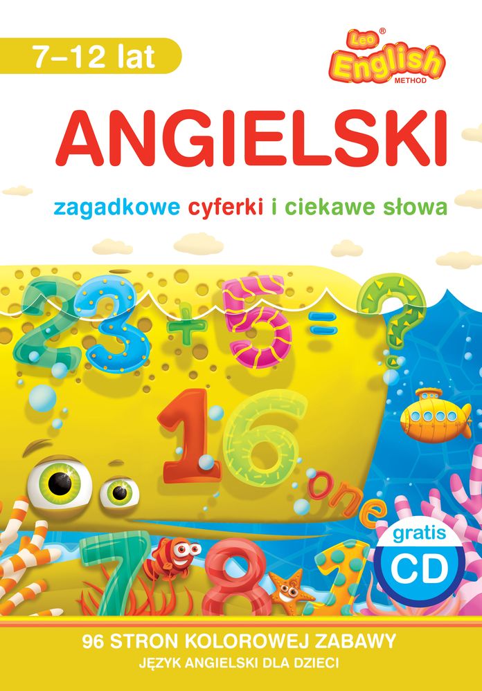 Image of Angielski zagadkowe cyferki i ciekawe słowa +cd