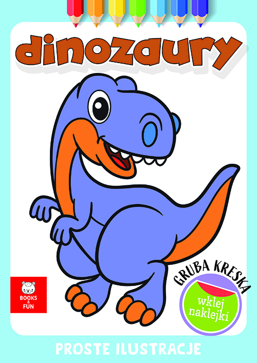 Image of Dinozaury. Gruba kreska