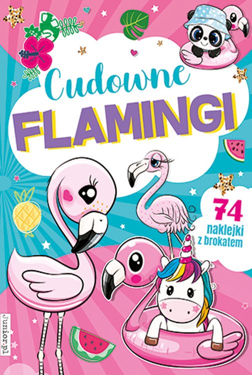 Image of Cudowne flaming. Kolorowanka