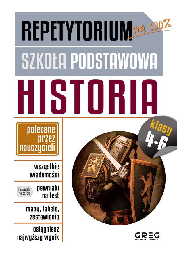 Image of Historia. Repetytorium. Szkoła podstawowa. Klasy 4-6