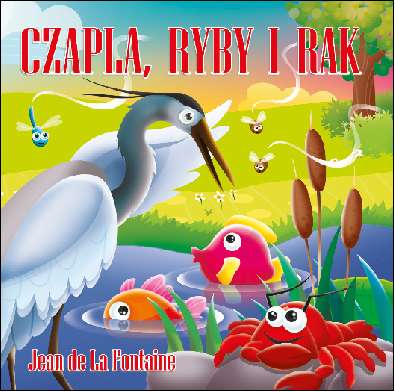 Image of Czapla ryby i rak