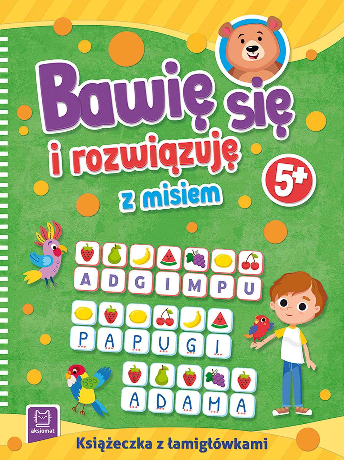 Image of Bawię się i rozwiązuję z misiem. 5+