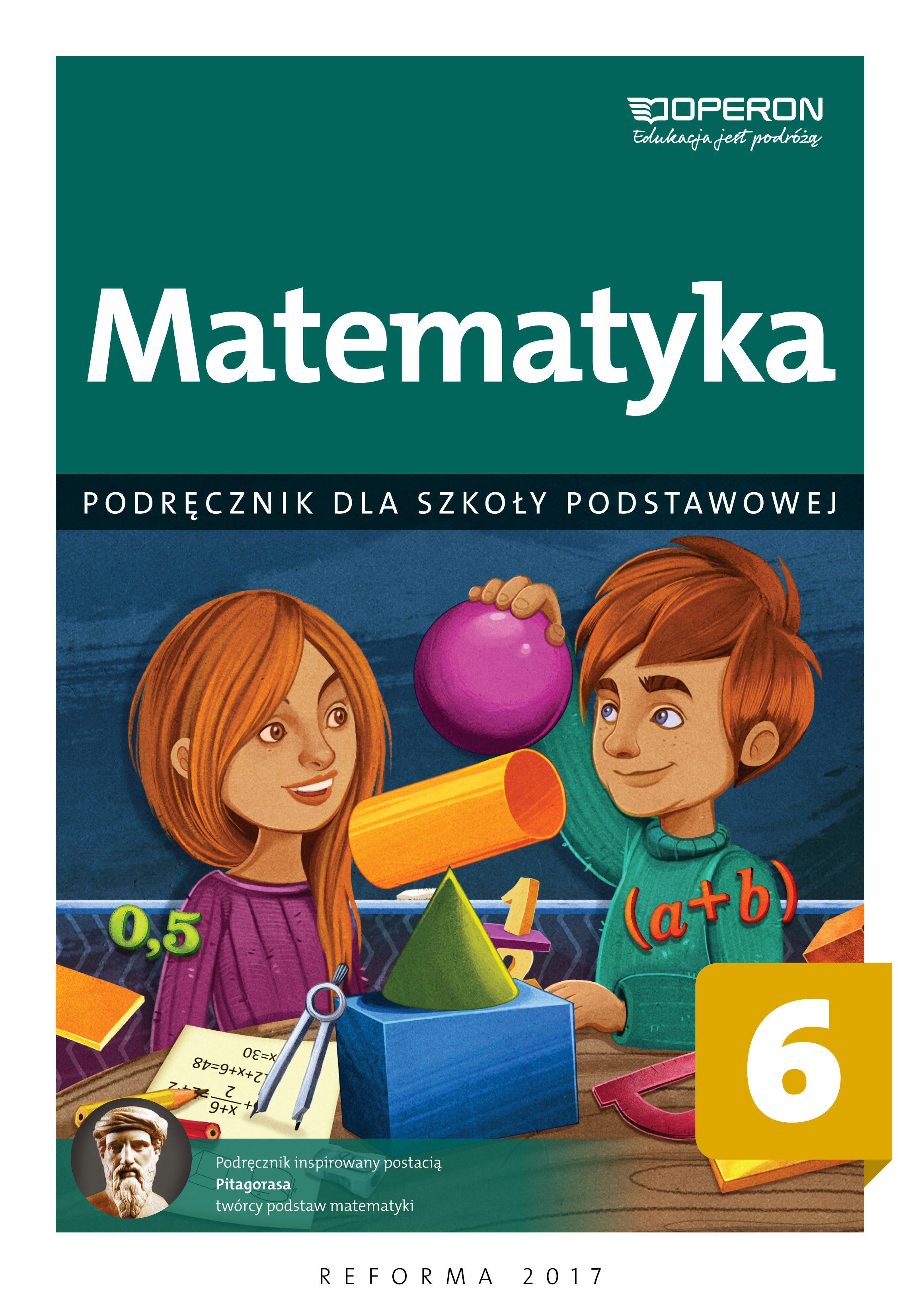 Image of Matematyka podręcznik dla kalsy 6 szkoły podstawowej