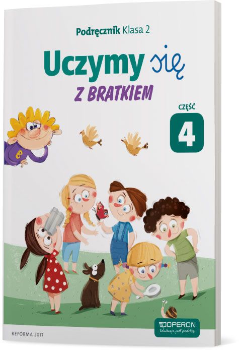 Image of Uczymy się z Bratkiem 2 Podręcznik część 4 szkoła podstawowa