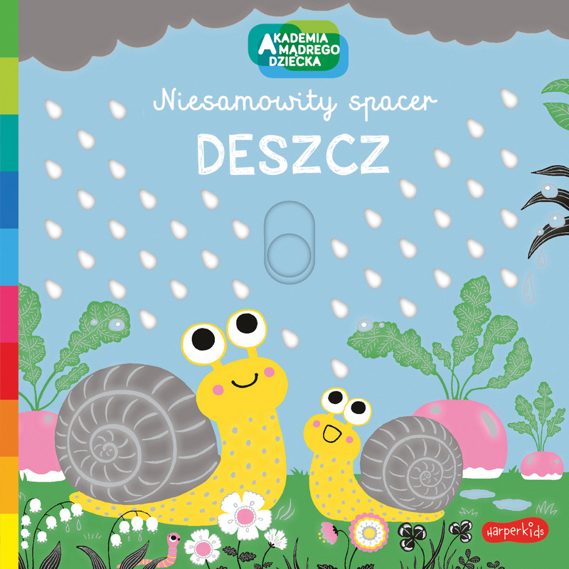 Image of Deszcz. Akademia mądrego dziecka. Niesamowity spacer
