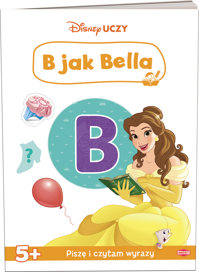 Image of Disney uczy księżniczka B jak Bella UAL-9301