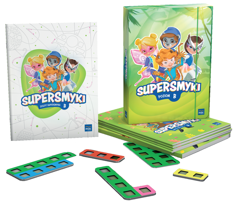Image of Pakiet Supersmyki Poziom B Pięciolatek