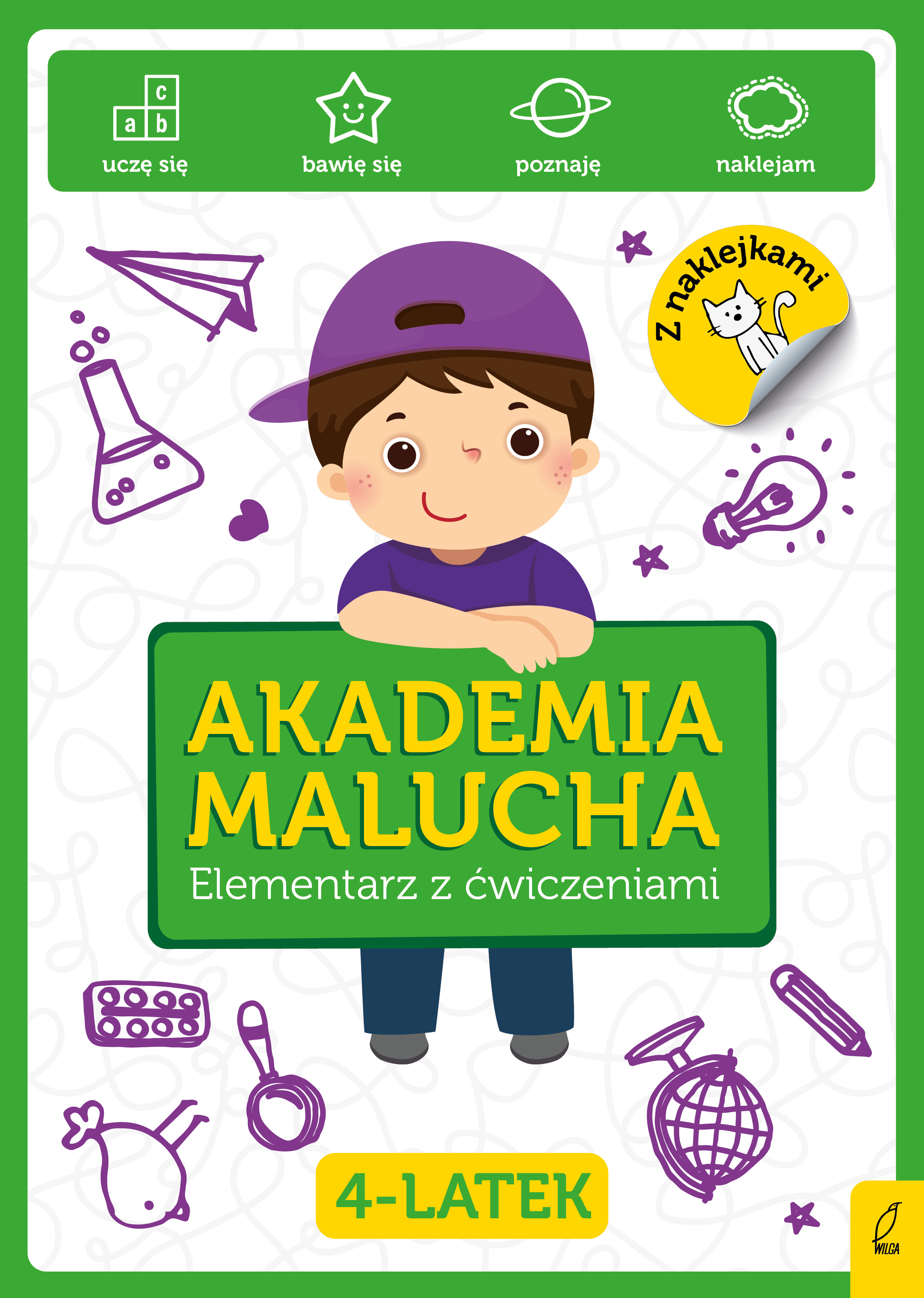 Image of Elementarz z ćwiczeniami 4-latek. Akademia Malucha