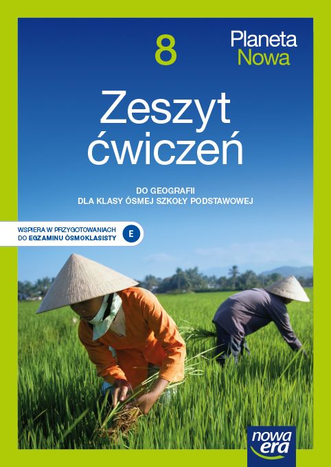 Image of Geografia Planeta nowa zeszyt ćwiczeń dla klasy 8 szkoły podstawowej EDYCJA 2021-2023