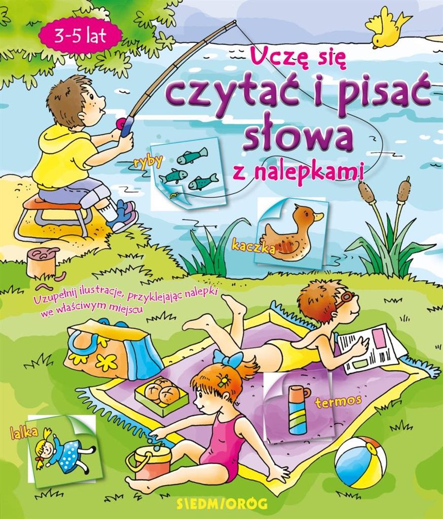 Image of Uczę się czytać i pisać słowa z nalepkami