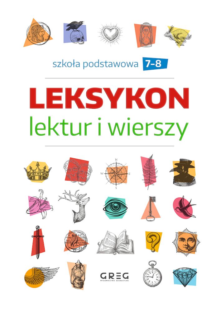 Image of Leksykon lektur i wierszy. Szkoła podstawowa. Klasy 7-8