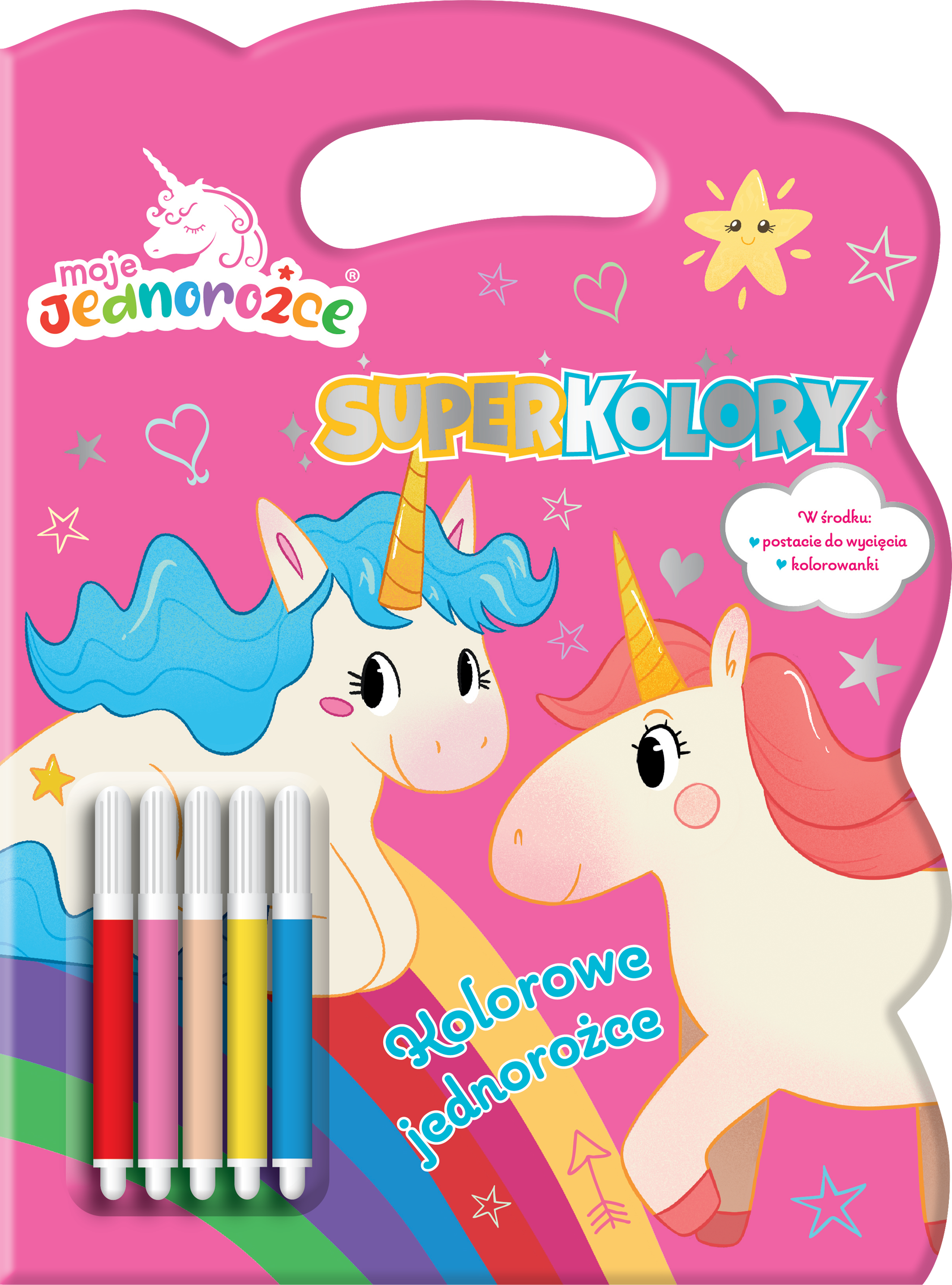 Image of Kolorowe jednorożce. Moje Jednorożce. SuperKolory