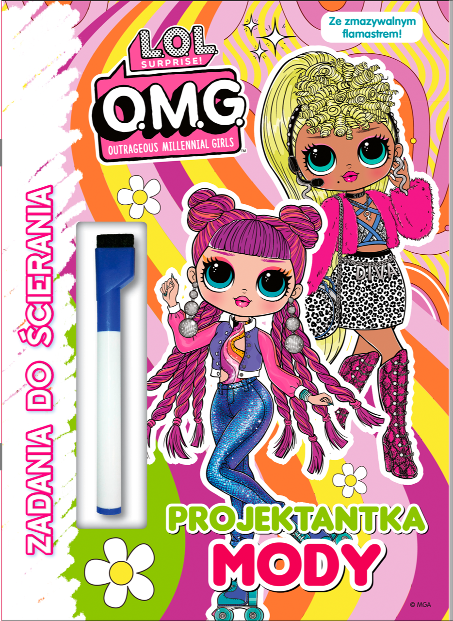 Image of Projektantka mody. L.O.L. Surprise! Zadania do ścierania