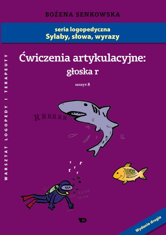 Image of Ćwiczenia artykulacyjne Zeszyt 8 Głoska r