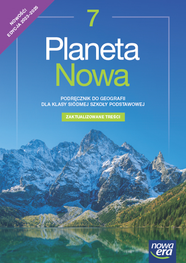 Image of Geografia planeta nowa NEON podręcznik dla klasy 7 szkoły podstawowej EDYCJA 2023-2025