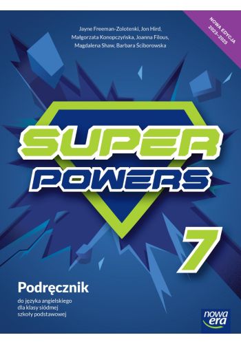 Image of Język angielski super powers NEON podręcznik dla klasy 7 szkoły podstawowej EDYCJA 2023-2025