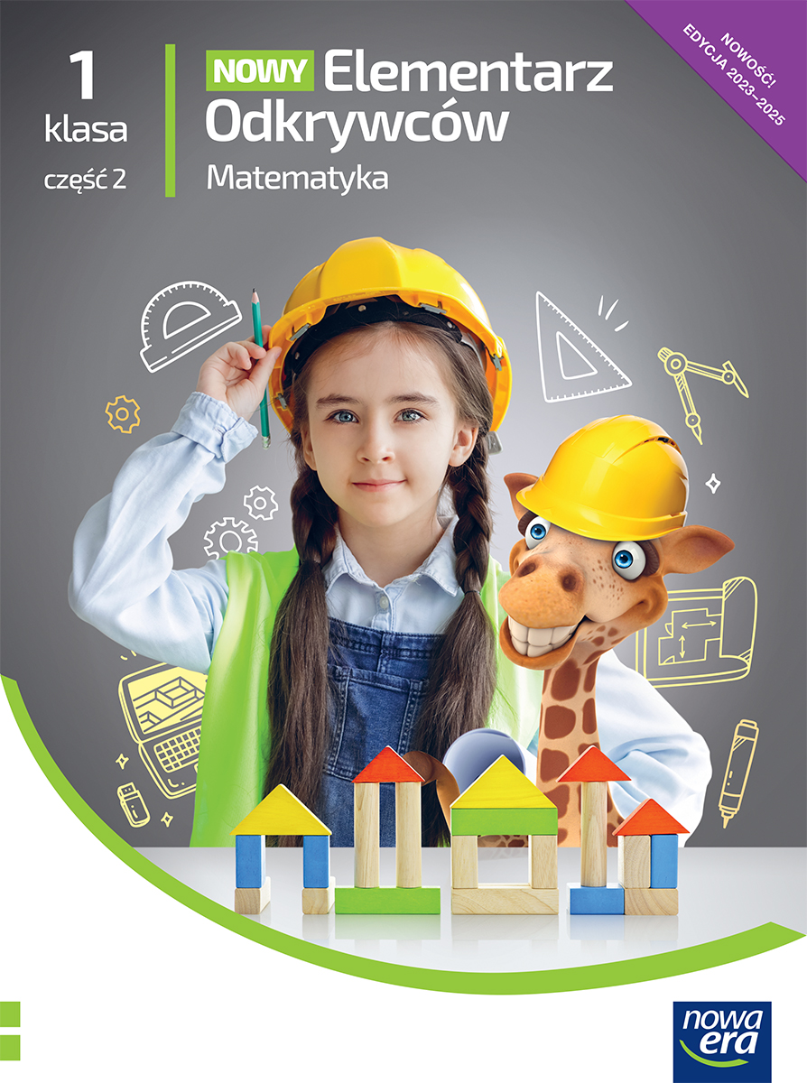 Image of Elementarz odkrywców NEON klasa 1 część 2 podręcznik matematyczny EDYCJA 2023-2025