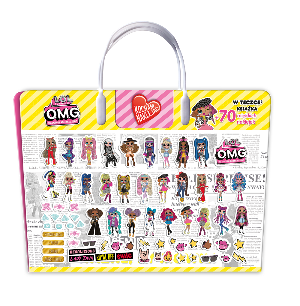 Image of Ważne, by mówili L.O.L. Surprise! OMG. Kocham naklejać