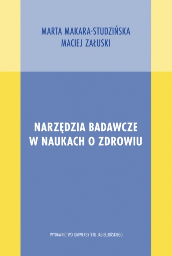 Image of Narzędzia badawcze w naukach o zdrowiu