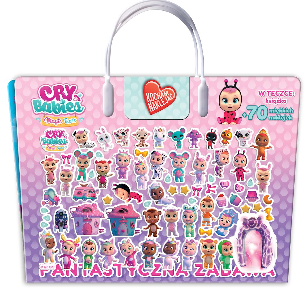 Image of Cry babies. Fantastyczna zabawa. Kocham naklejać