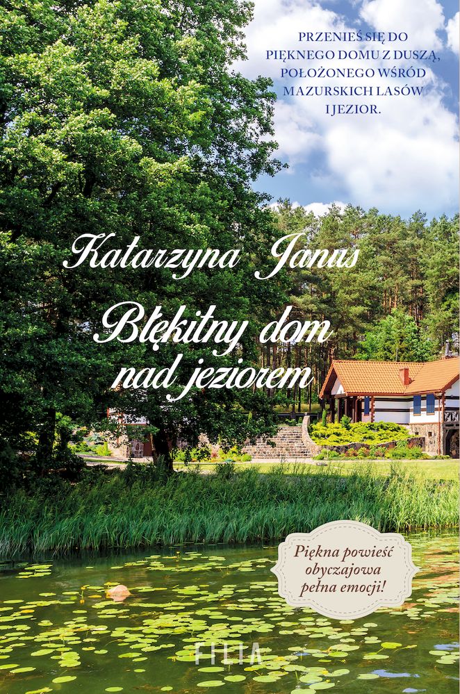 Image of Błękitny dom nad jeziorem wyd. kieszonkowe