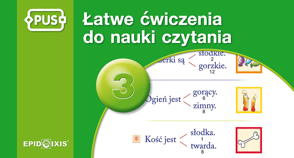 Image of PUS Łatwe ćwiczenia do nauki czytania część 3