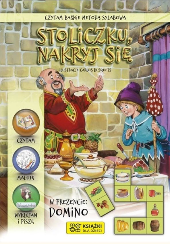 Image of Stoliczku nakryj się. Czytam baśnie metodą sylabową