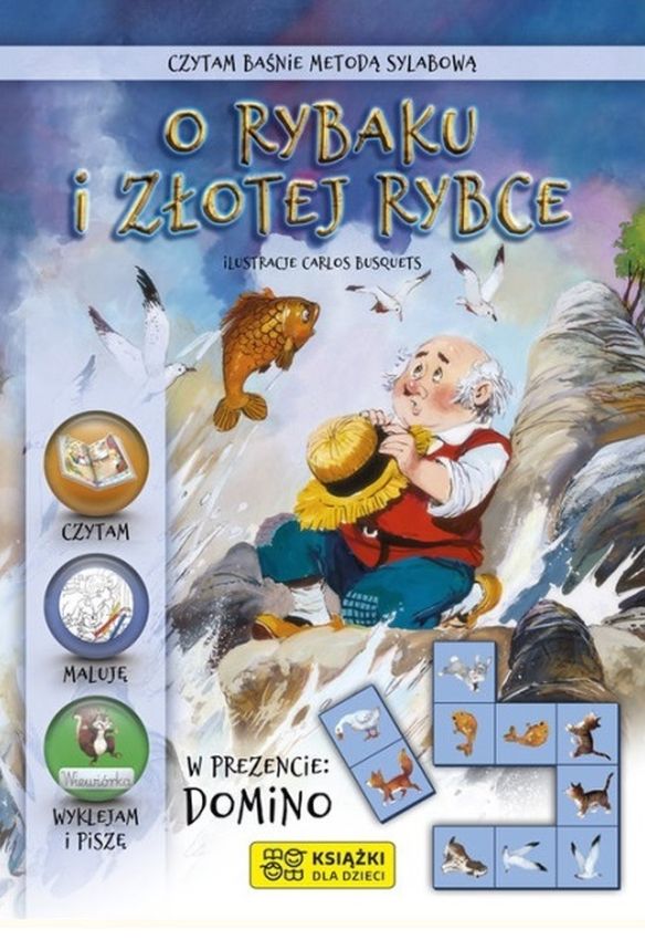 Image of O rybaku i złotej rybce. Czytam baśnie metodą sylabową