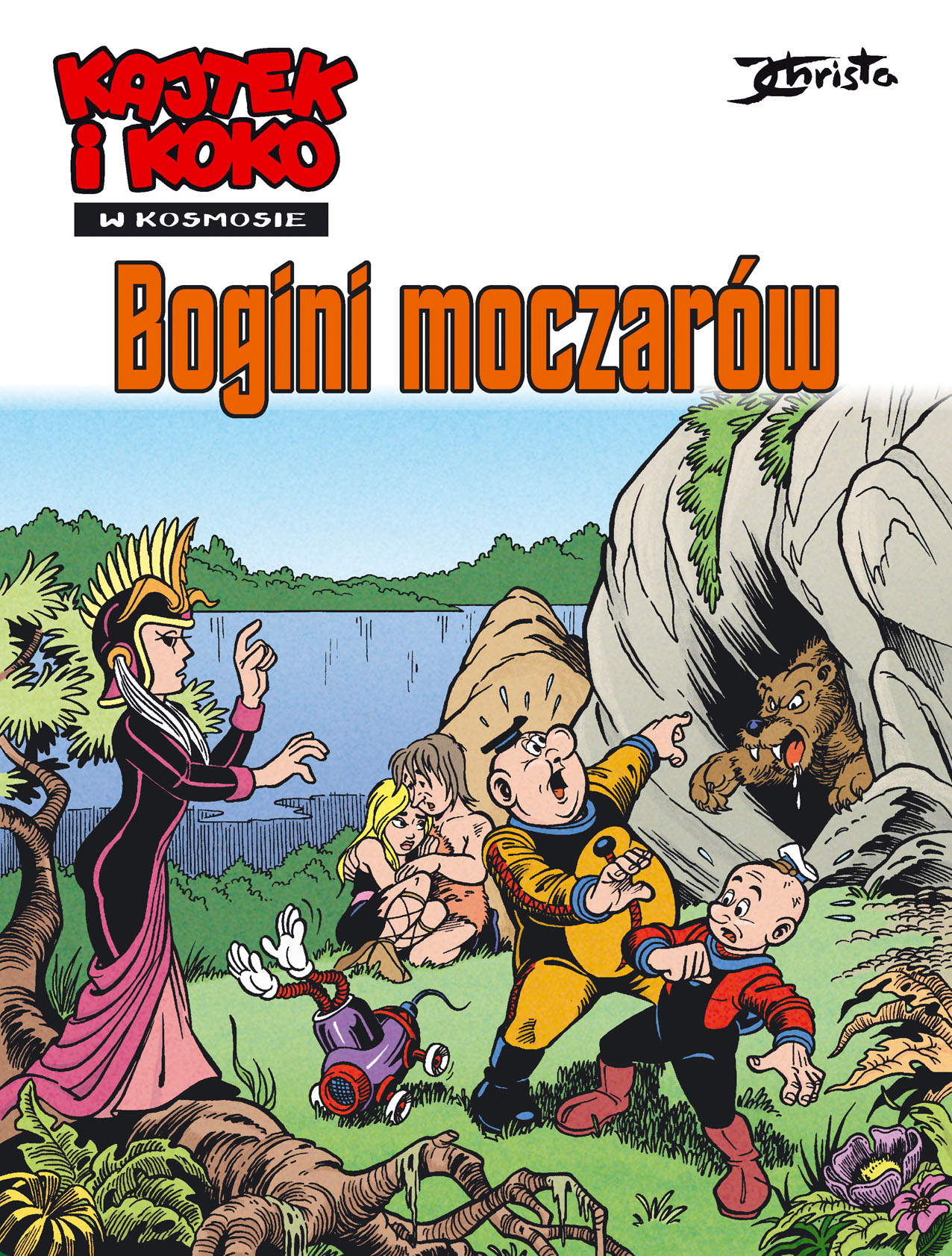 Image of Bogini moczarów. Kajtek i Koko w Kosmosie. Tom 7