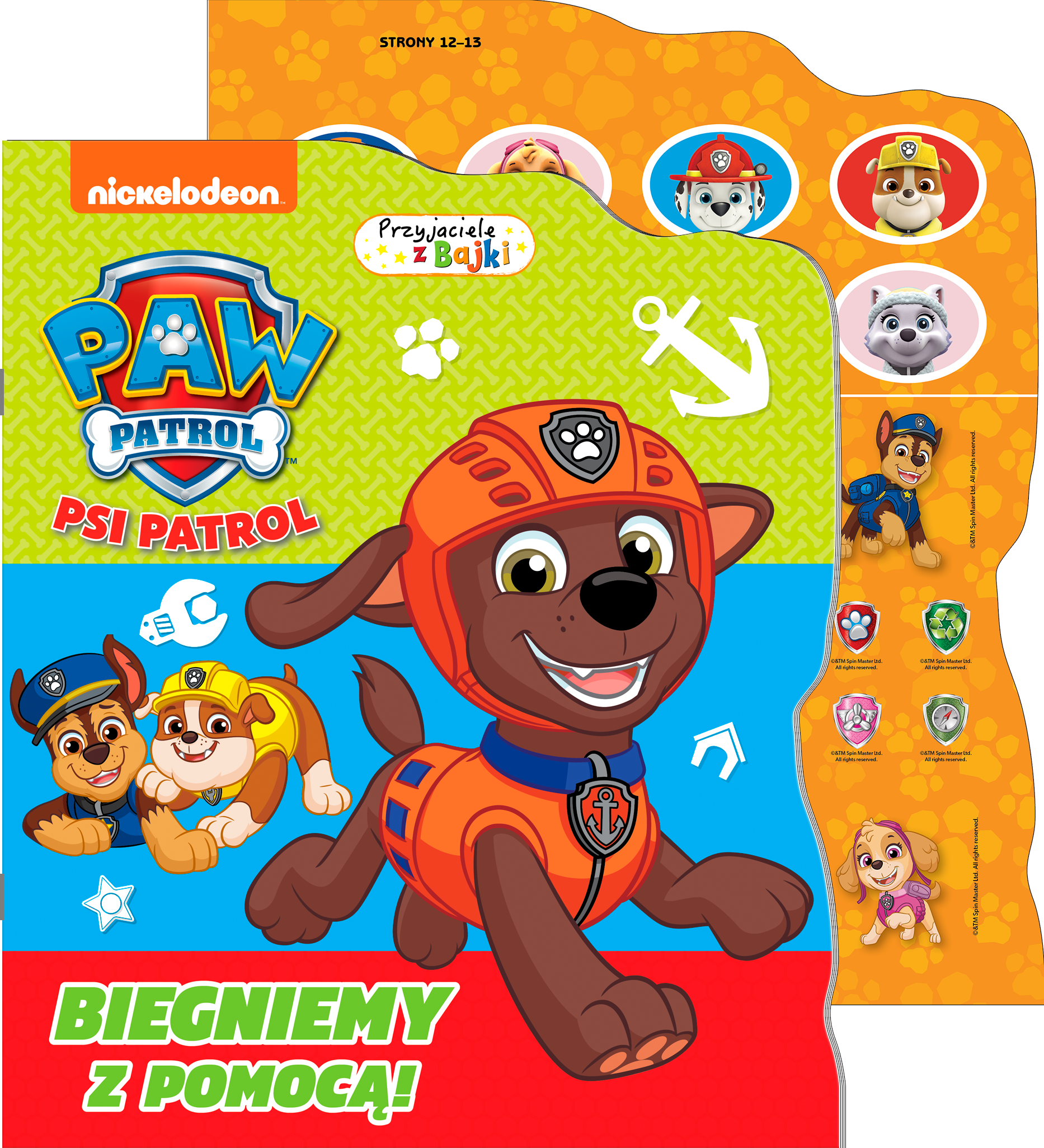 Image of Biegniemy z pomocą! Psi Patrol. Przyjaciele z bajki