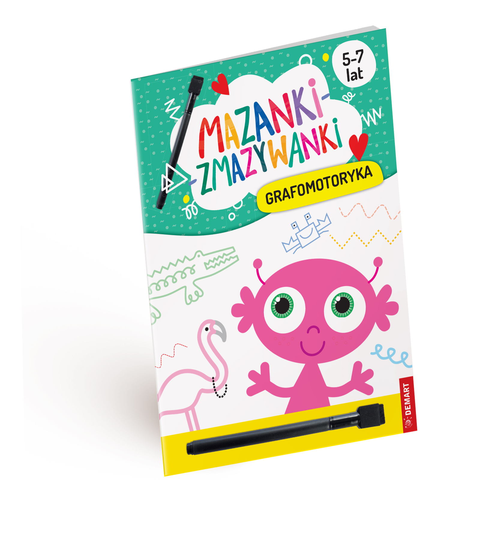 Image of Grafomotoryka. Mazanki-zmazywanki