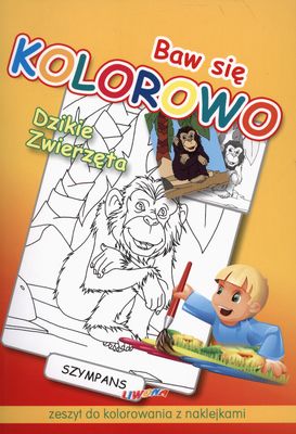 Image of Baw się kolorowo dzikie zwierzęta