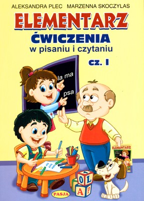 Image of Elementarz ćwiczenia w pisaniu i czytaniu cz. 1