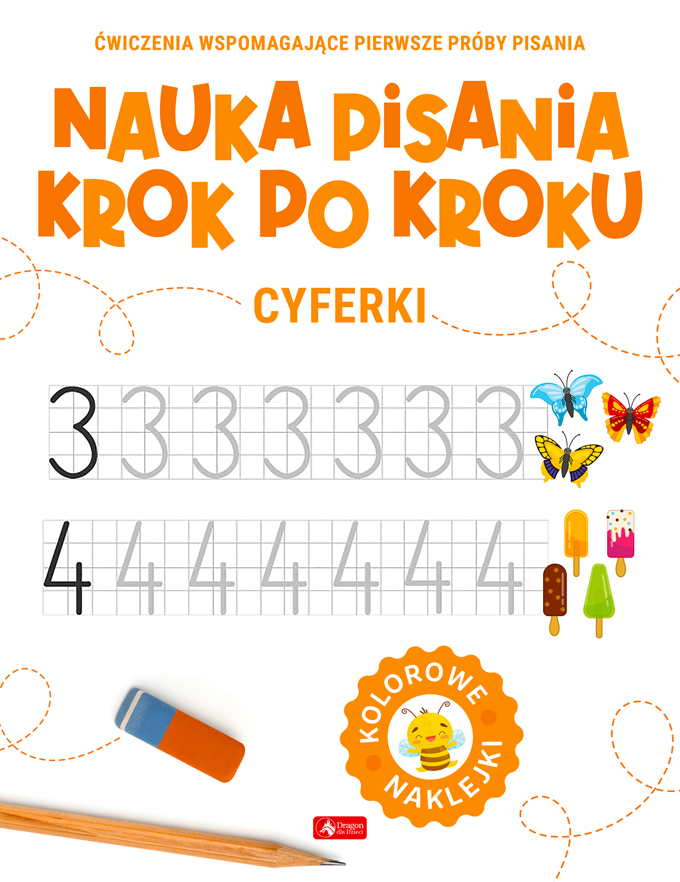 Image of Cyferki. Nauka pisania krok po kroku
