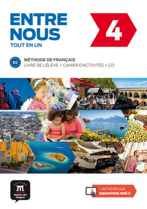 Image of Entre nous 4 Podręcznik z ćwiczeniami + CD