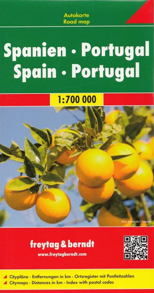 Image of Hiszpania portugalia mapa 1:700 000