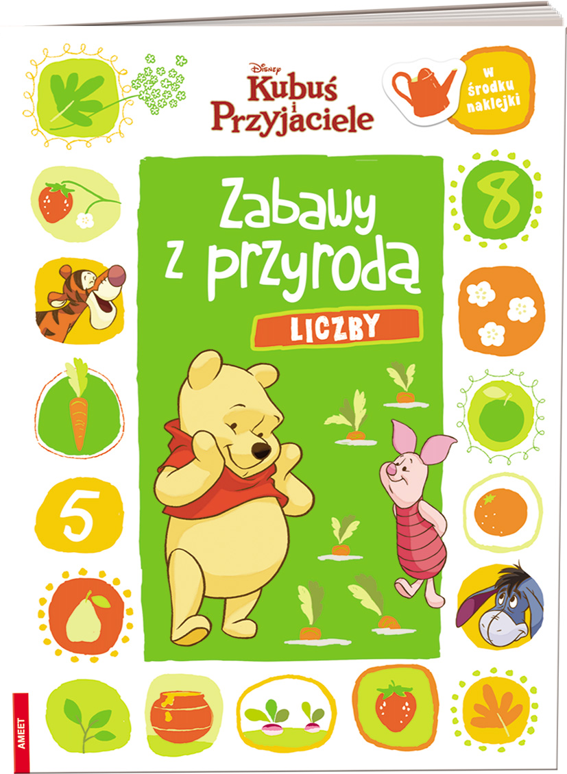 Image of Disney Kubuś i przyjaciele Zabawy z przyrodą Liczby ZP-9101