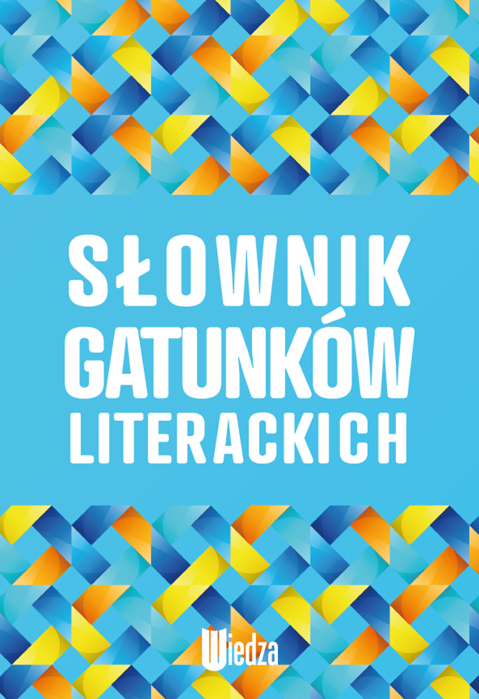 Image of Słownik gatunków literackich