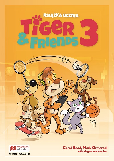 Image of Tiger & Friends 3 zeszyt ćwiczeń + kod online