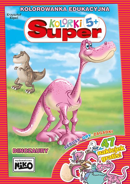Image of Dinozaury. Super kolorki