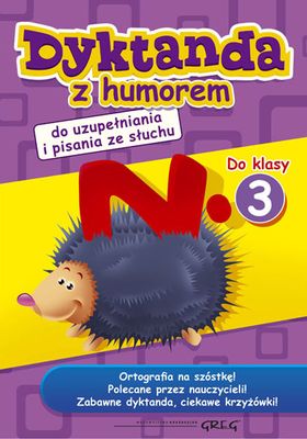 Image of Dyktanda z humorem do klasy 3