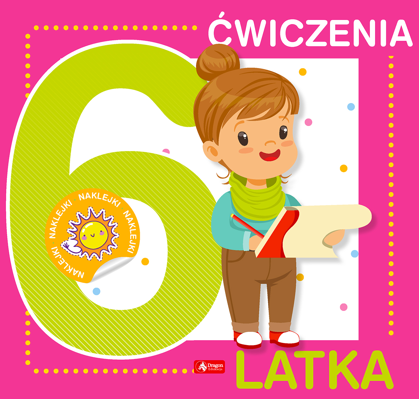 Image of Ćwiczenia 6-latka + naklejki