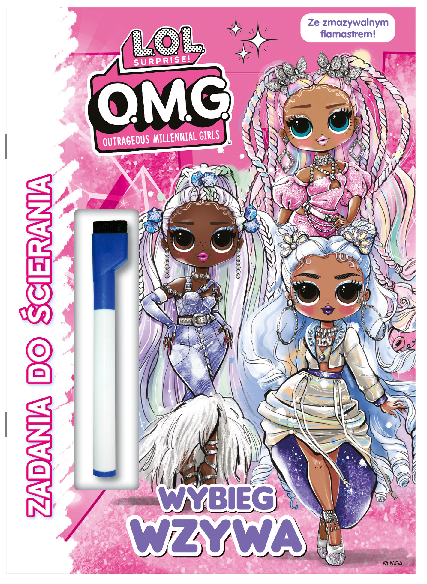 Image of Wybieg wzywa L.O.L. Surprise! Zadania do ścierania