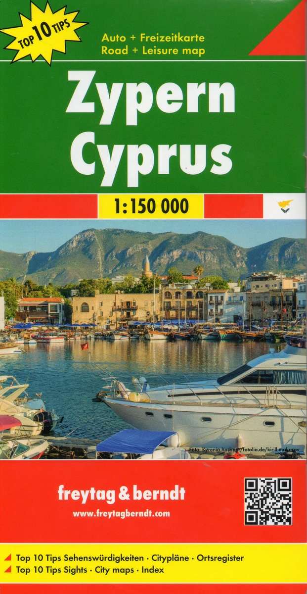 Image of Cypr mapa 1:150 000
