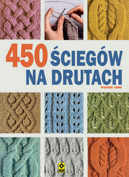 Image of 450 ściegów na drutach wyd. 2024