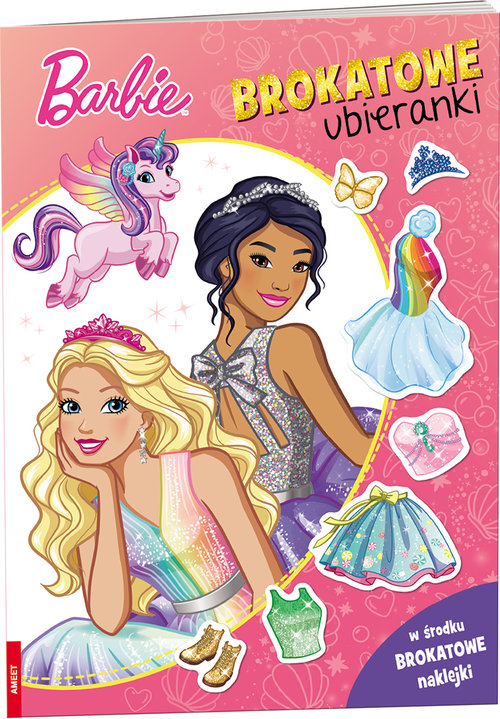 Image of Barbie Brokatowe Ubieranki