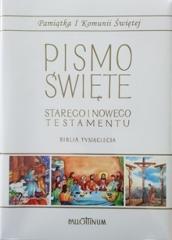 Image of Biblia Tysiąclecia duża TW (komunia, obw.komiks)