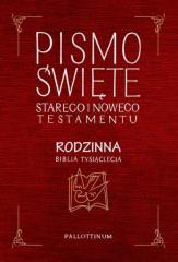 Image of Biblia Tysiąclecia rodzinna czerwona