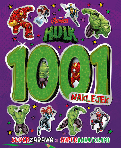 Image of 1001 naklejek. Marvel Avengers Hulk